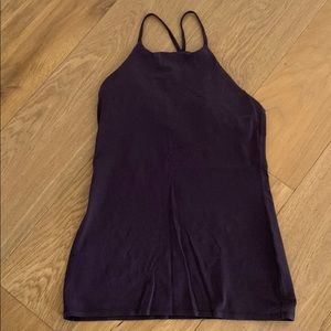 Purple Lulu high neck tank